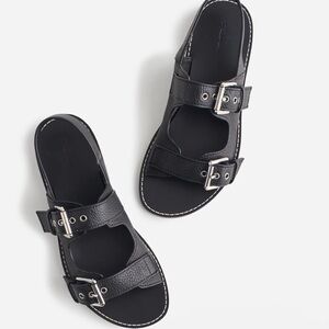 Madewell The Maude Double Strap Slingback Sandal
